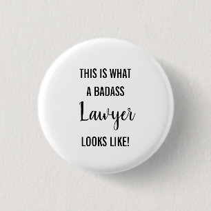Dieses ist, ein welcher Badass Rechtsanwalt wie Button