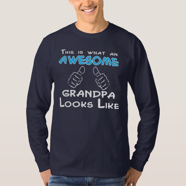 Dieses ist, ein welcher FANTASTISCHER GROSSVATER T-Shirt (Vorderseite)