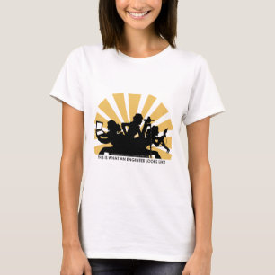 Dieses ist, ein welcher Ingenieur wie T-Stück T-Shirt