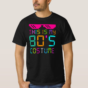 Dieses ist mein 80er Kostüm - extravagante T-Shirt