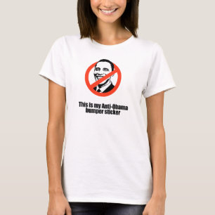 Dieses ist mein Anti-Obama-Autoaufkleber T-Shirt
