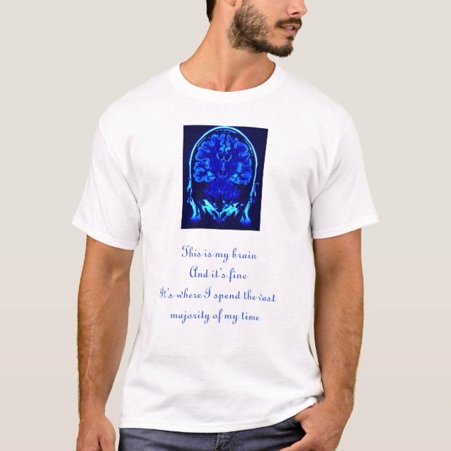 Dieses ist mein Gehirn T-Shirt (Vorderseite)