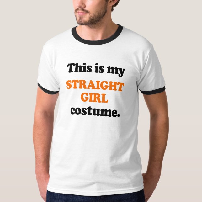 Dieses ist mein gerades Mädchen-Kostüm T-Shirt (Vorderseite)