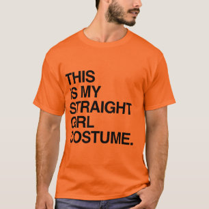 DIESES IST MEIN GERADES MÄDCHEN-KOSTÜM T-Shirt