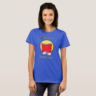 Dieses ist mein glückliches Gesicht - Emoji, das T-Shirt