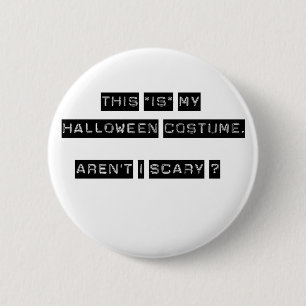 Dieses IST mein Halloween-Kostüm Button