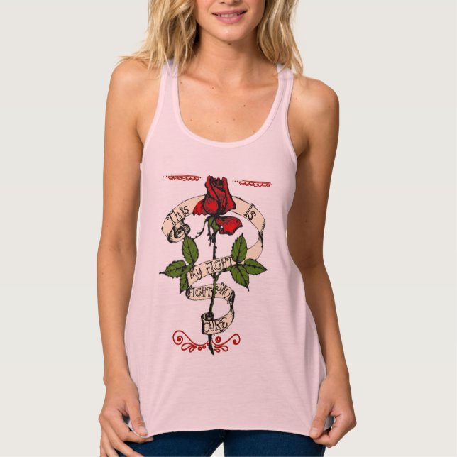 Dieses ist mein Kampf Tank Top (Vorderseite)