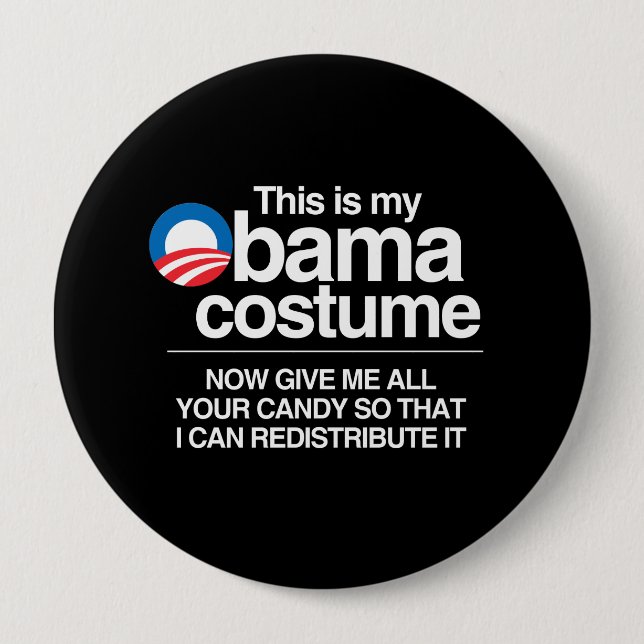 DIESES IST MEIN OBAMA, DEN KOSTÜM MIR IHRE BUTTON (Vorderseite)