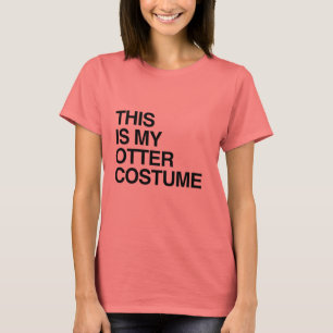 DIESES IST MEIN OTTER-HALLOWEEN-KOSTÜM - .PNG T-Shirt