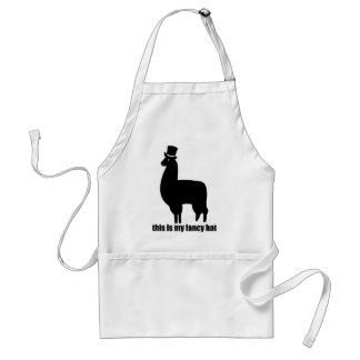 Dieses ist meine extravagante Hut-Lama-Schürze Schürze