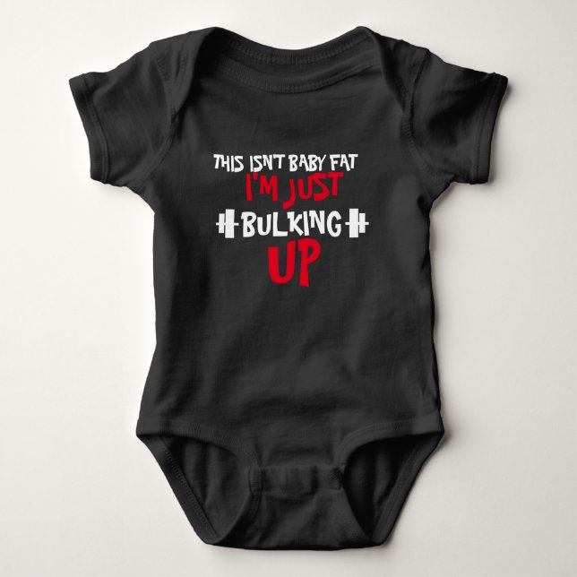 Dieses ist nicht Babyspeck-Baby-Bodysuit Baby Strampler (Vorderseite)