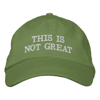 DIESES IST NICHT GROSS BESTICKTE BASEBALLKAPPE