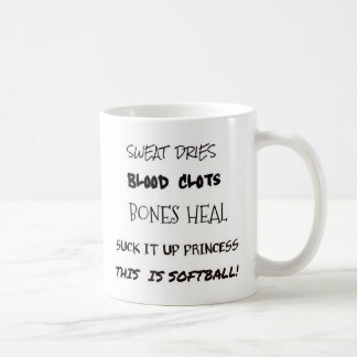 Dieses ist Softball. Sind zum Kotzen Sie es herauf Kaffeetasse