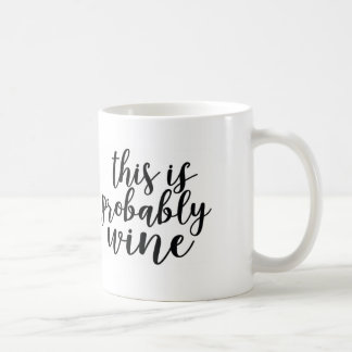 Dieses ist vermutlich Wein-Kaffee-Tasse Kaffeetasse