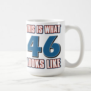 Dieses ist, was 46 Jahre Blicke mögen Kaffeetasse