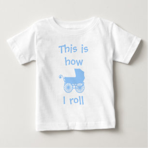 Dieses ist, wie ich Baby-T - Shirt rolle