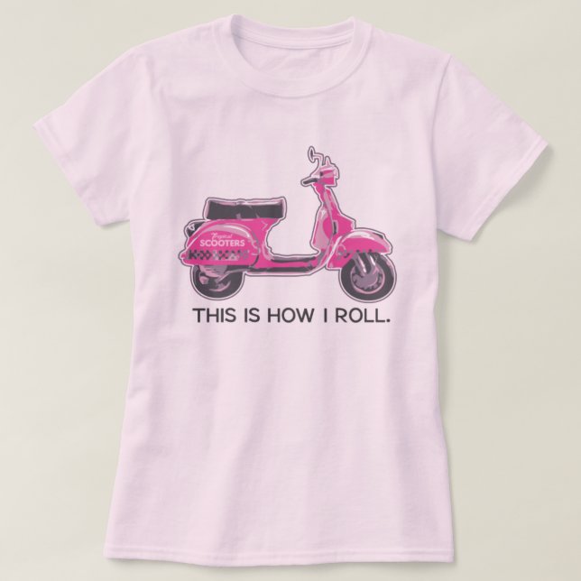 Dieses ist, wie ich rolle T-Shirt (Design vorne)