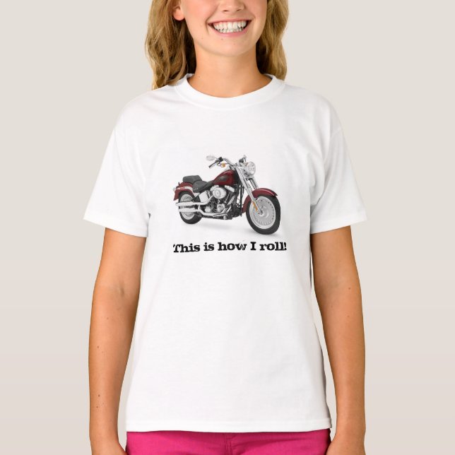 dieses ist, wie ich rolle T-Shirt (Vorderseite)