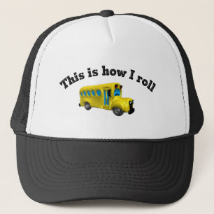 Dieses ist, wie ich rolle truckerkappe