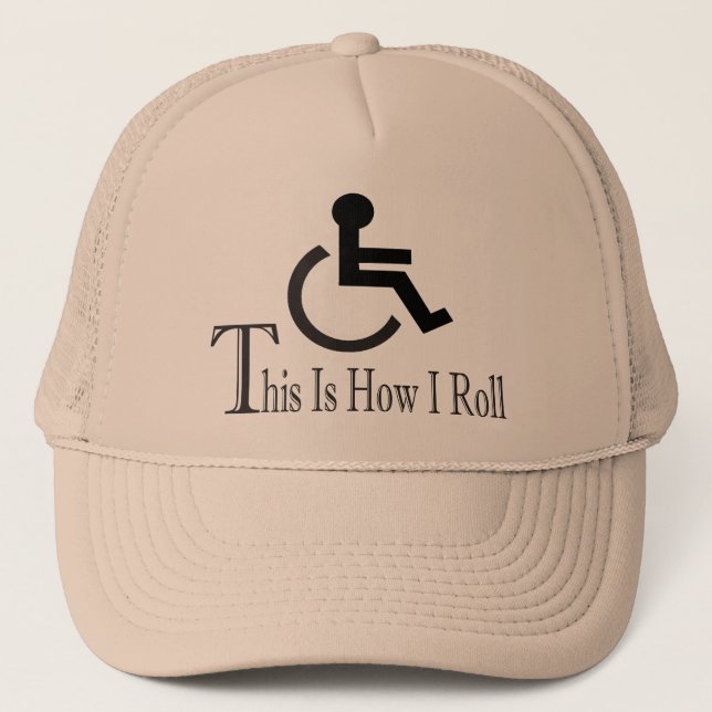Dieses ist, wie ich rolle truckerkappe (Vorderseite)
