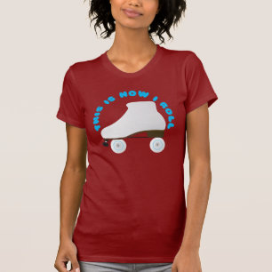 Dieses ist, wie ich Rollen-Skater rolle T-Shirt