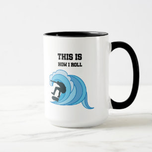 Dieses ist, wie ich Skateboard-Skater-Geschenke Tasse