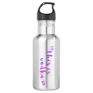 Dieses ist Wodka waterbottle Trinkflasche