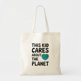 Dieses Kind dreht sich um den Planeten Tragetasche