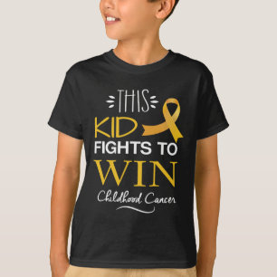 Dieses Kind kämpft, um das Bewusstsein für Krebs b T-Shirt