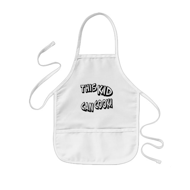 Dieses Kind kann kochen Kinderschürze (Vorne)