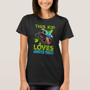 Dieses Kind Liebe LKWs Kindermädchen T-Shirt