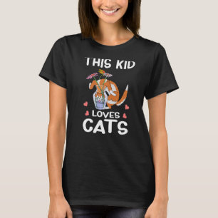 Dieses Kind Lieben Katzen ich Katz Liebe I Kitten  T-Shirt