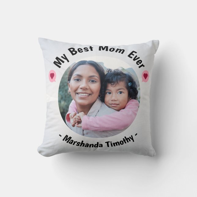 Dieses Kissen wird die Mama aufreißen lassen — ihr (Vorderseite)