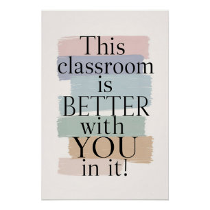 Dieses Klassenzimmer ist besser bei Ihnen - inspir Poster