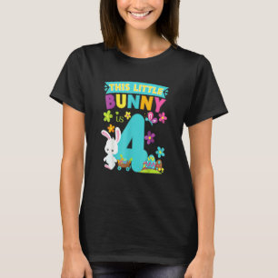 Dieses kleine Kaninchen ist 4 Jahre alte Ostergebu T-Shirt