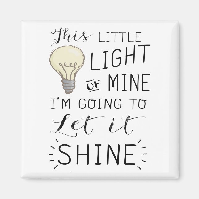 dieses kleine Licht meines Liedes Magnet (Vorne)