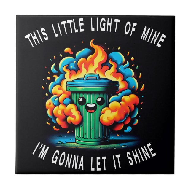 Dieses kleine Licht von mir, Müller Feuer Fliese (Vorderseite)