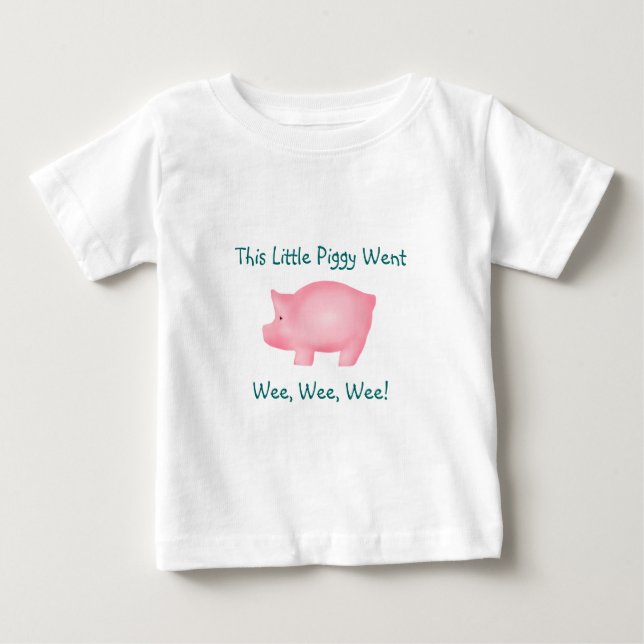 Dieses kleine Piggy-Shirt Baby T-shirt (Vorderseite)