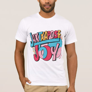 Dieses lebendige Design des T - Shirt enthält den