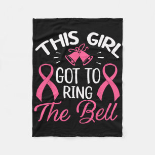 Dieses Mädchen Got, die Bell Chemo Grad Brust C zu Fleecedecke