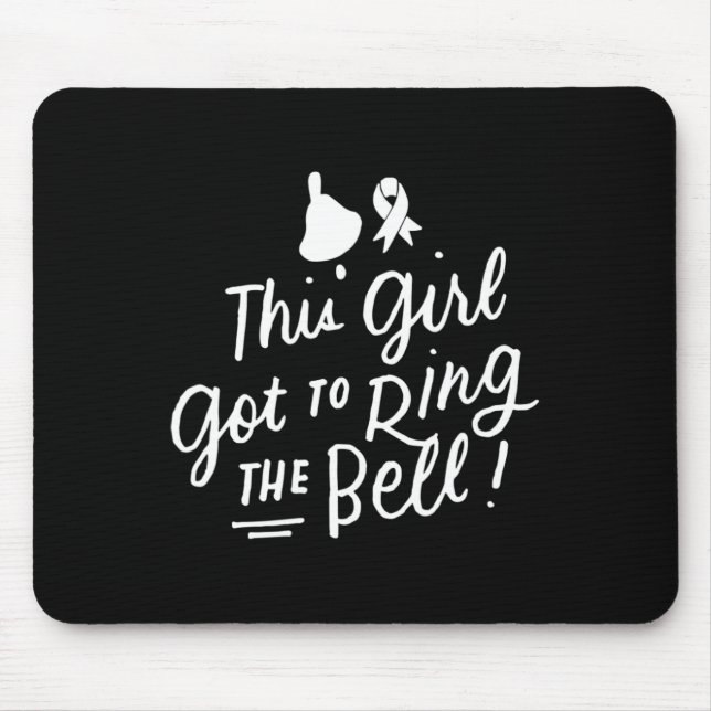 Dieses Mädchen Got, um die Bell Chemo Grad Brust C Mousepad (Vorne)