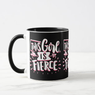 Dieses Mädchen ist die Ermächtigung des Mädchen du Tasse