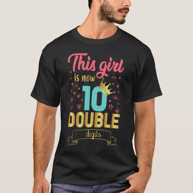 Dieses Mädchen ist jetzt 10 Doppelstunde T-Shirt (Vorderseite)