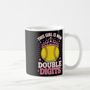 Dieses Mädchen ist jetzt 10 Double Digits Softll C Kaffeetasse