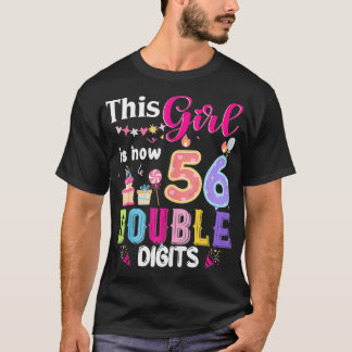 Dieses Mädchen ist jetzt 56 1968 Jahre doppelte Ge T-Shirt