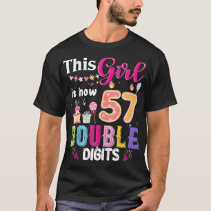 Dieses Mädchen ist jetzt 57 1967 Jahre doppelte Zi T-Shirt