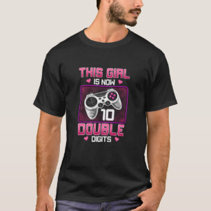 Dieses Mädchen ist jetzt zweistellig, das zehnte G T-Shirt