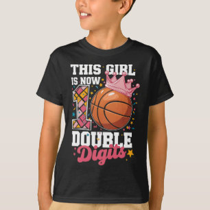 Dieses Mädchen jetzt 10 Doppelziffern Sketll 10 Ja T-Shirt