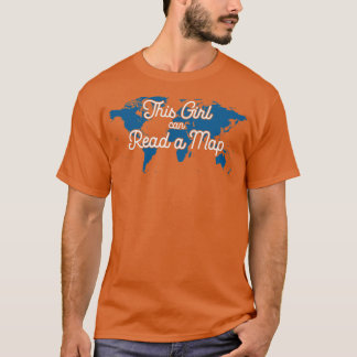 Dieses Mädchen kann eine Karte für starke Mädchen  T-Shirt