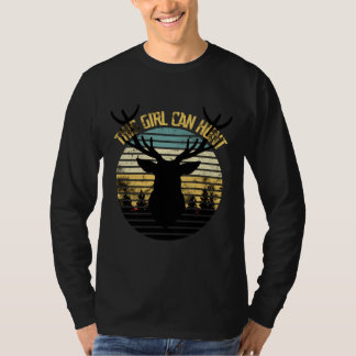 Dieses Mädchen kann klassisch jagen T-Shirt